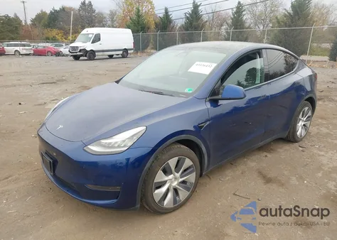 2021 Tesla Model Y Long Range Dual Motor All-Wheel Drive из США, поврежденный, VIN 5YJYGDEE9MF060795